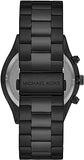 Michael Kors Blake Three-Hand Black Dial Black Steel Strap Watch for Men - MK9135