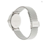 Calvin Klein White Dial Silver Mesh Bracelet Watch for Women - K8M21126