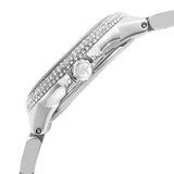 Michael Kors Camille Chronograph White Dial Silver Steel Strap Watch For Women - MK7198