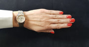 Tissot Le Locle Automatic Lady Mother of Pearl Dial Two Tone Steel Strap Watch For Women - T006.207.22.116.00