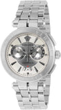 Versace Aion Chronograph Quartz White Dial Silver Steel Strap Watch for Men - VBR040017