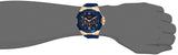 Guess Genesis Quartz Blue Dial Blue Silicone Strap Watch For Men - W1254G3