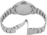 Michael Kors Kacie Three-Hand Gold Dial Silver Steel Strap Watch for Women - MK4854