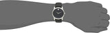 Movado Museum Classic Blue Dial Black Leather Strap Watch for Men - 606610