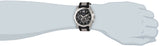 Guess Intrepid Chronograph Black Dial Two Tone Steel Strap Watch for Men - W0167G1