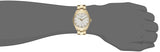 Tissot T Classic PR 100 Quartz White Dial Gold Steel Strap Watch for Men - T101.410.33.031.00