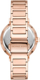 Michael Kors Addyson Quartz Rose Gold Dial Rose Gold Steel Strap Watch for Women - MK4713