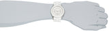 Michael Kors Oversize White Dial White Steel Strap Watch for Men - MK8108