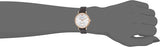 Emporio Armani Classic Analog Silver Dial Brown Leather Strap Watch For Men - AR9038