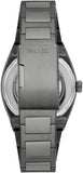 Fossil Everett Automatic Skeleton Grey Dial Grey Steel Strap Watch for Men - ME3206