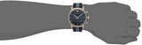 Emporio Armani Luigi Chronograph Quartz Blue Dial Blue Nylon Strap Watch For Men - AR1949