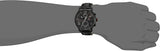 Tommy Hilfiger Alden Chronograph Black Dial Black Leather Strap Watch for Men - 1791310