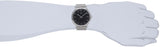 Calvin Klein Surround Black Dial Silver Mesh Bracelet Watch for Men - K3W21121