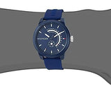 Tommy Hilfiger Denim Quartz Blue Dial Blue Rubber Strap Watch for Men - 1791482