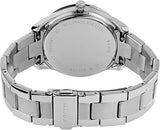 Fossil Stella Sport Multifunction Silver Dial Silver Steel Strap Watch for Women - ES5108