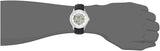 Fossil Townsman Automatic Skeleton White Dial Black Leather Strap Watch for Men - ME3085