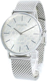 Coach Perry Quartz Silver Dial Silver Mesh Bracelet Watch for Women - 14503384