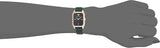 Emporio Armani Gioia Analog Black Mother of Pearl Dial Green Leather Strap Watch For Women - AR11149
