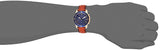 Fossil Grant Sport Chronograph Blue Dial Brown Leather Strap Watch for Men - FS5268