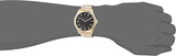 Armani Exchange Nico Analog Black Dial Gold Steel Strap Watch For Men - AX2328