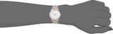 Movado Museum Classic Mother of Pearl White Dial Two Tone Steel Strap Watch for Women - 0607077