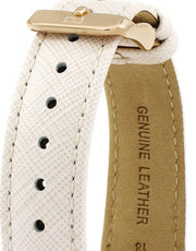 Tommy Hilfiger Carly Cream Dial Cream Leather Strap Watch for Women -1781789
