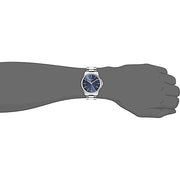 Gucci G Timeless Blue Dial Silver Steel Strap Watch For Men - YA126316