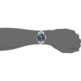 Gucci G Timeless Blue Dial Silver Steel Strap Watch For Men - YA126316