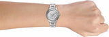 Fossil Stella Sport Multifunction Silver Dial Silver Steel Strap Watch for Women - ES5108