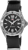 Tag Heuer Formula 1 Quartz Black Dial Black NATO Strap Watch for Men - WAZ1015.FC8198