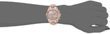 Michael Kors Bradshaw Rose Gold Dial Two Tone Steel Strap Watch for Women - MK6066