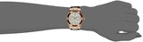 Guess Limelight Analog White Dial Brown Leather Strap Watch For Women - W0775l14