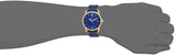 Fossil The Commuter Blue Dial Blue Leather Strap Watch for Men - FS5274