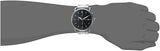 Fossil The Commuter Black Dial Silver Steel Strap Watch for Men - FS5399