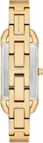 Michael Kors Empire Analog Gold Dial Gold Steel Strap Watch for Women - MK4840