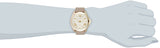 Fossil Cecile Champagne Dial Grey Leather Strap Watch for Women - AM4529