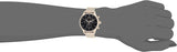 Hugo Boss Companion Quartz Black Dial Rose Gold Mesh Bracelet Watch For Men - HB1513548