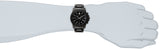 Movado Series 800 Chronograph Black Dial Black Steel Strap Watch For Men - 2600119