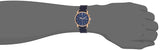 Fossil The Commuter Blue Dial Blue Leather Strap Watch for Men - FS5404