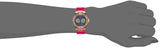 Guess Limelight Quartz Multicolor Dial Red Leather Strap Watch For Women - W0775L4