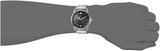 Fossil The Commuter Black Dial Silver Steel Strap Watch for Men - FS5391