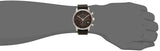 Calvin Klein City Chronograph Black Dial Black Leather Strap Watch for Men - K2G271C1