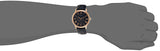 Guess Analog Blue Dial Blue Leather Strap Watch For Men - W0496G4