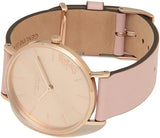 Coach Perry Rose Gold Dial Pink Leather Strap Watch for Women - 14503332-C