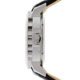 Maserati Ingegno Automatic Black Skeleton Dial Black Leather Strap Watch For Men - R8821119002