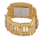 Guess MOD Heavy Metal Diamonds Gold Dial Gold Steel Strap Watch for Women - W0072L1