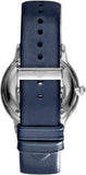 Emporio Armani Analog Quartz Blue Dial Blue Leather Strap Watch For Men - AR1647