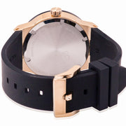 Movado Bold Black Dial Black Rubber Strap Watch for Men - 3600623