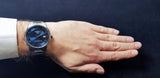 Tissot Luxury Powermatic 80 Blue Dial Silver Steel Strap Jam Tangan Untuk Pria - T086.407.11.047.00