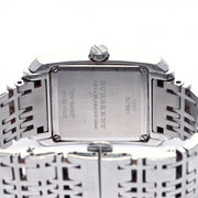 Burberry Heritage Diamond White Dial Silver Stainless Steel Strap Watch for Women - BU1583